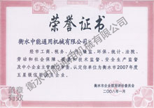 荣誉资质